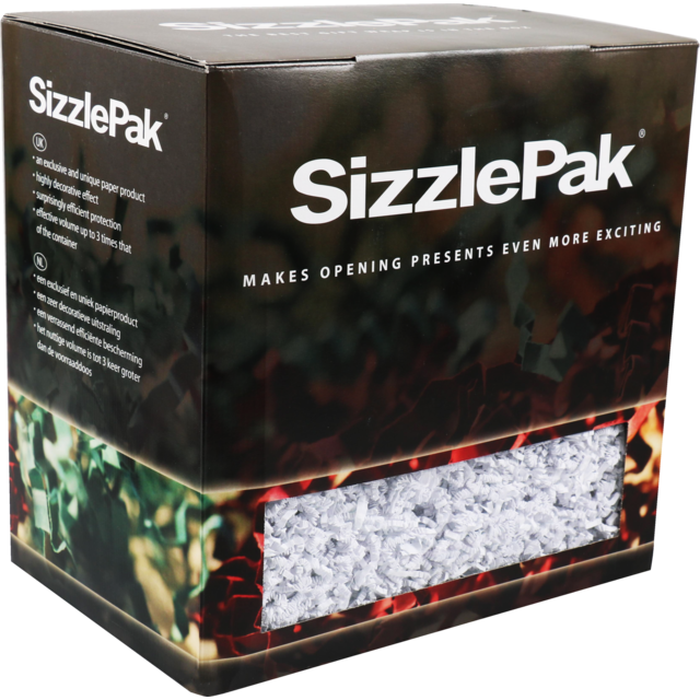 SizzlePak® Vulmateriaal, papier, 1.25kg, wit 1